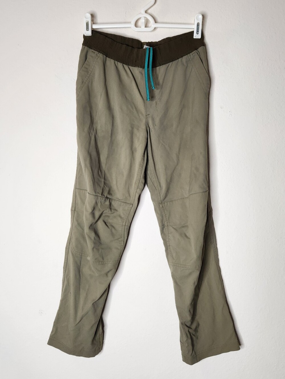 Rei Boys Medium (10-12) Green Outdoor Pants
